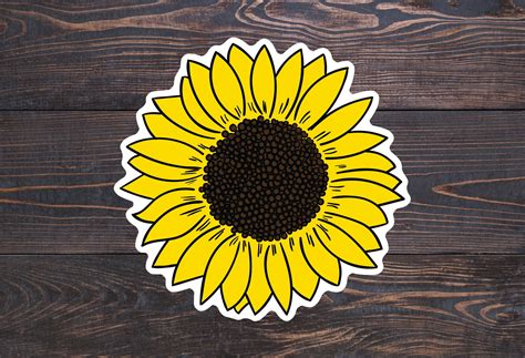 Download 441+ Sunflower Sticker Crafts